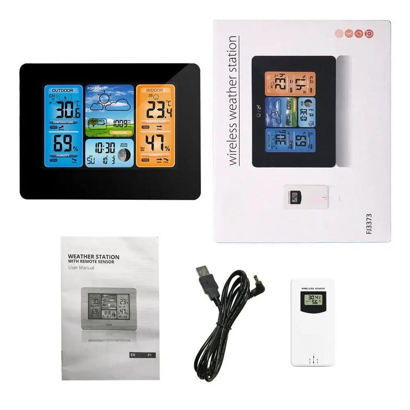 salelink.co.nz Unbranded Weather Station Black Weather Station Black | Action Outdoors NZ