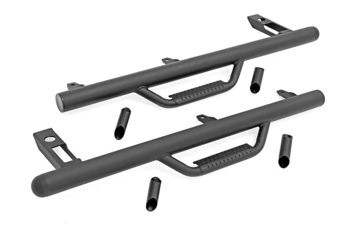 Rough Country Nerf Steps Full Length for Jeep Wrangler TJ 1997 to 2006 4WD – view 1