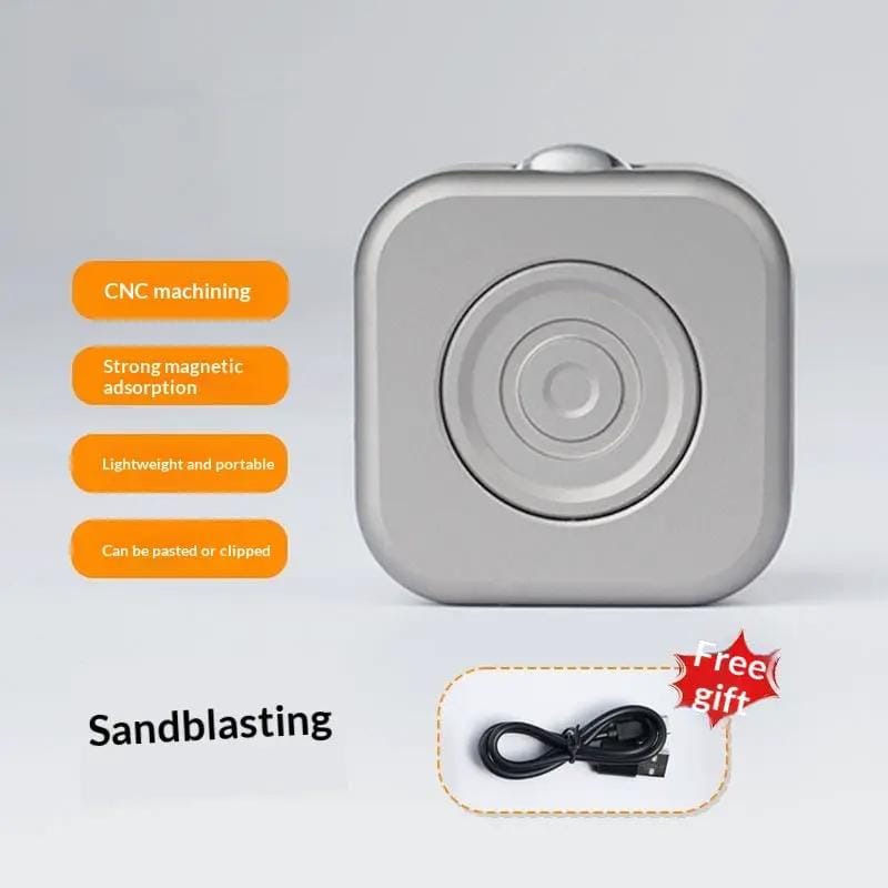 Titanium Alloy Mini Flashlight Magnetic Attraction - Titanium Alloy Mini Flashlight Magnetic Attraction Black – view 2