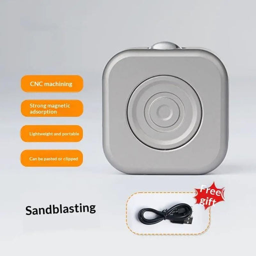 Titanium Alloy Mini Flashlight Magnetic Attraction - Titanium Alloy Mini Flashlight Magnetic Attraction Sand blast – view 1