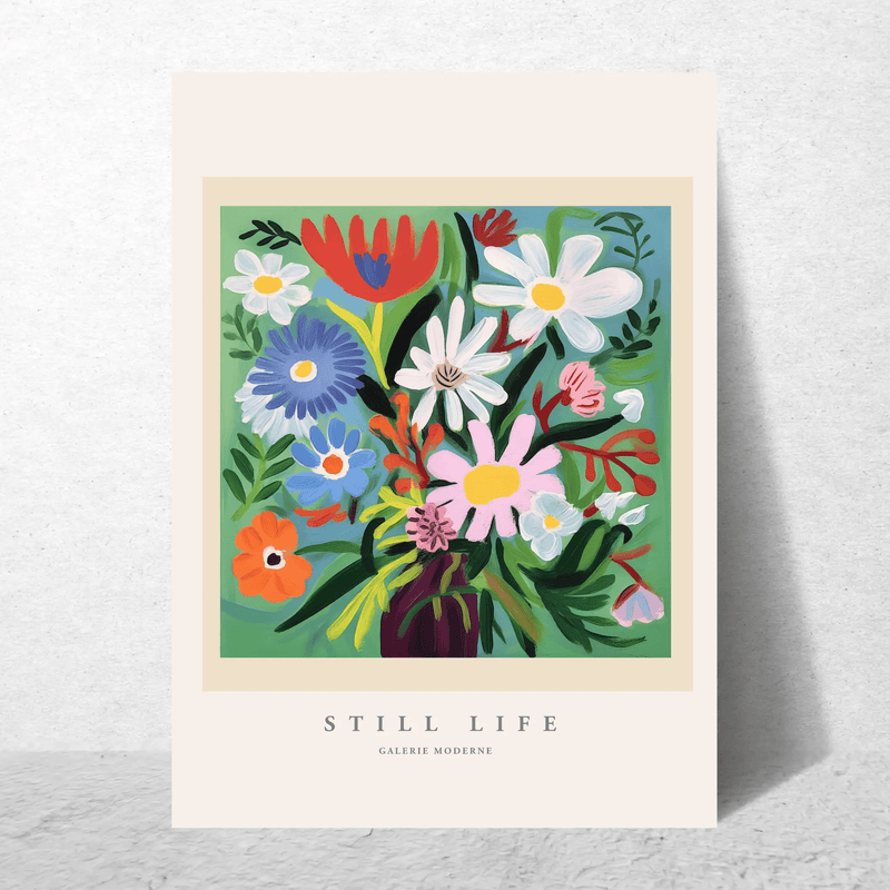 Blank Wall Print Shop Print Material Still Life Floral Still Life Floral