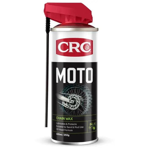 Wholesale CRC MOTO Chain Wax 400ml - Protection and Lubrication (Pack of 6)