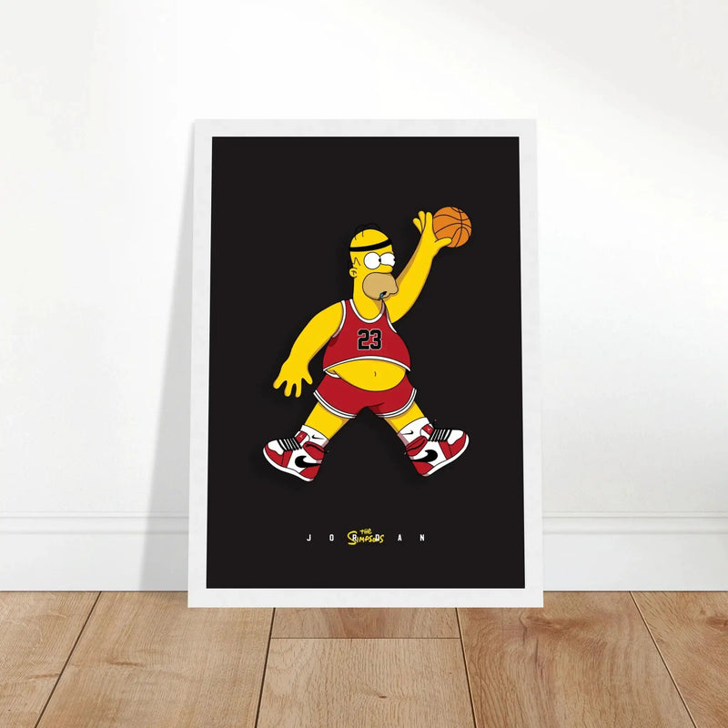Blank Wall Print Shop Print Material Homer x Jordan Limited Edition Homer x Jordan Limited Edition