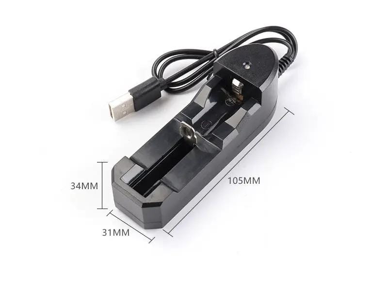 dealonline.co.nz dealonlinenz USB Charger for 18650 Rechargeable Battery USB Charger for 18650 Rechargeable Battery