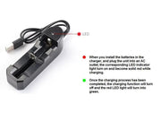dealonline.co.nz dealonlinenz USB Charger for 18650 Rechargeable Battery USB Charger for 18650 Rechargeable Battery