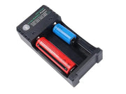 dealonline.co.nz dealonlinenz USB Charger for 18650 Rechargeable Battery 2 Slot USB Charger For 18650 Batteries, 2 Slots