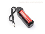 dealonline.co.nz dealonlinenz USB Charger for 18650 Rechargeable Battery USB Charger for 18650 Rechargeable Battery