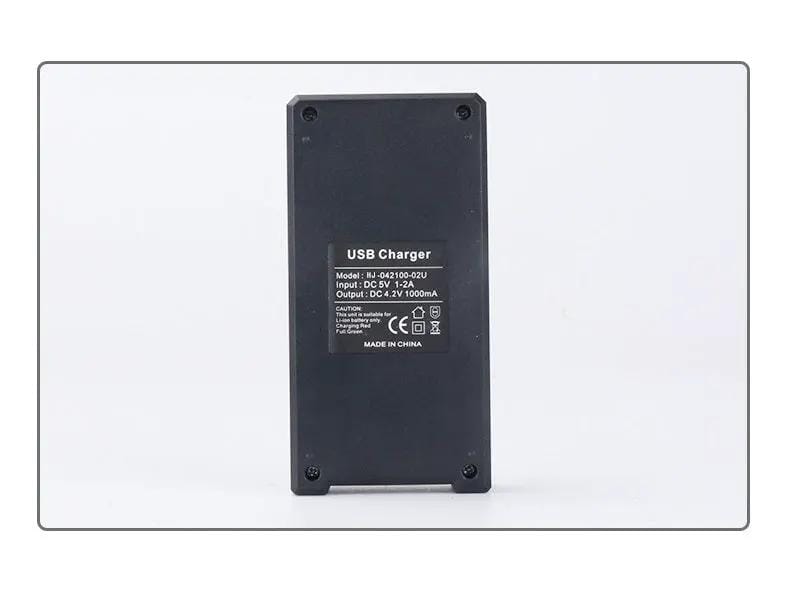 dealonline.co.nz dealonlinenz USB Charger for 18650 Rechargeable Battery 2 Slot USB Charger For 18650 Batteries, 2 Slots