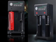 dealonline.co.nz dealonlinenz USB Charger for 18650 Rechargeable Battery 2 Slot USB Charger For 18650 Batteries, 2 Slots