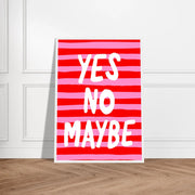 Blank Wall Print Shop Print Material Yes No Maybe Yes No Maybe