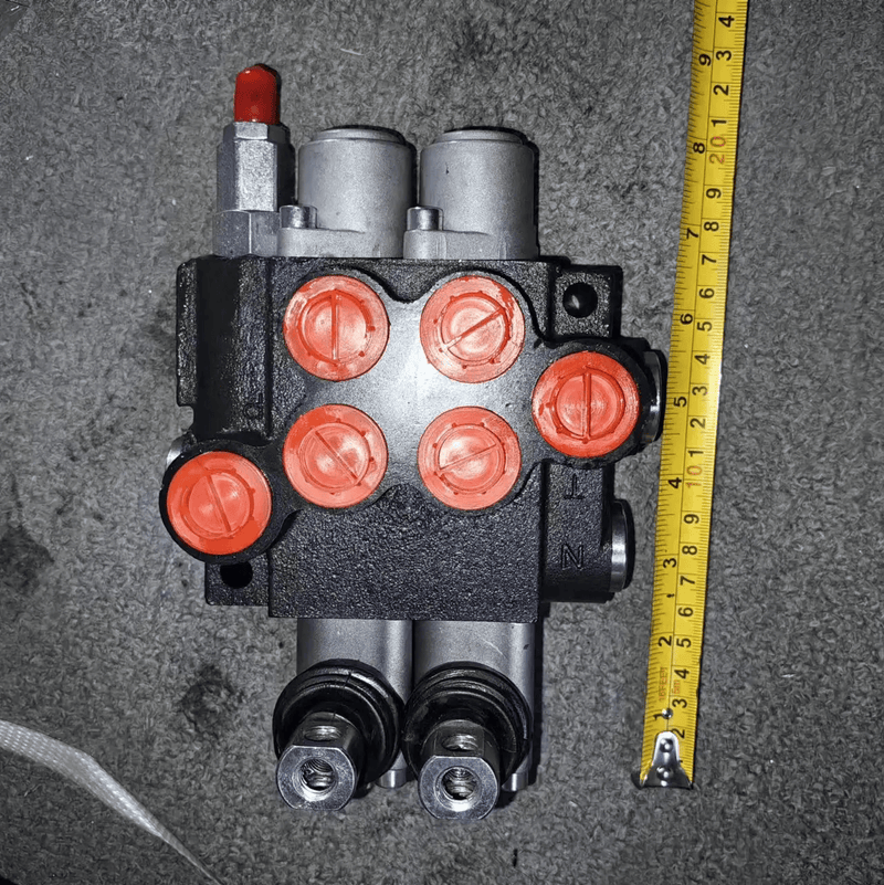 2 Spool Hydraulic Directional Control Valve 11 Gpm, Double Acting Cylinder Spool – view 6