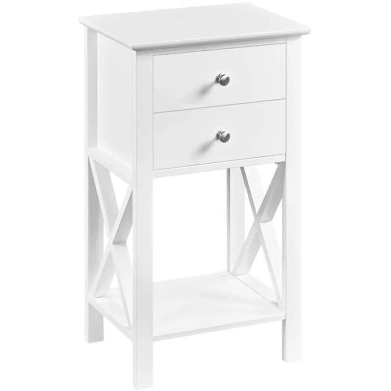Yaheetech 70cm Tall Bedside Table End Table 70cm Tall Bedside Table End Table