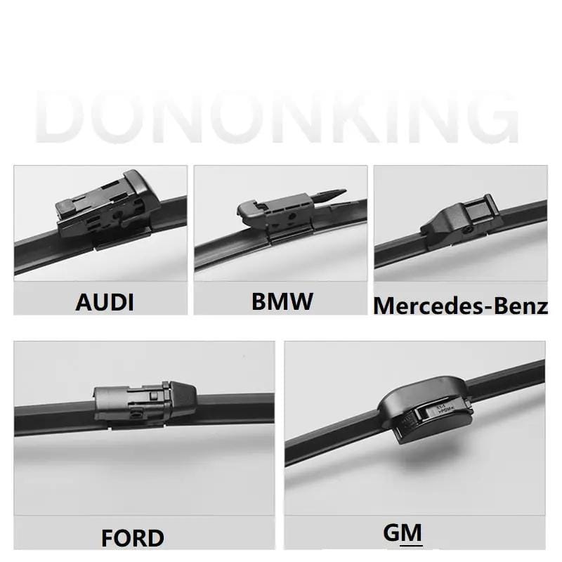 1pcs Universal Frameless Wiper Blade 28", 13 Adapators – view 4
