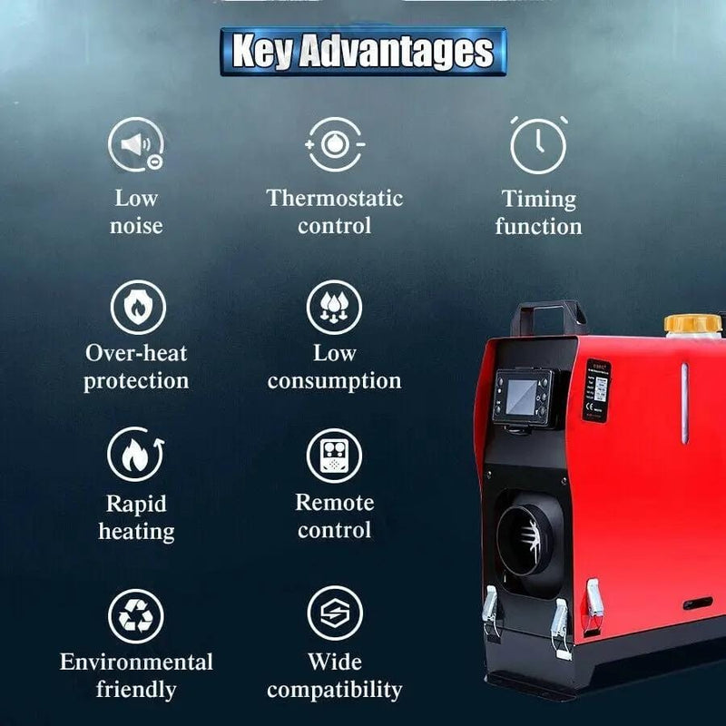 salelink.co.nz Unbranded 8KW Diesel Air Heater 8KW Diesel Air Heater | Action Outdoors NZ