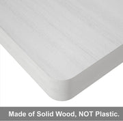 Mini Floating Shelves Wall Mounted Set of 4 White – view 2