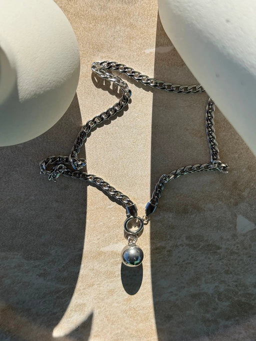 Tahana Jewellery Necklace Pōro Toa Silver Necklace Pōro Toa Silver Necklace