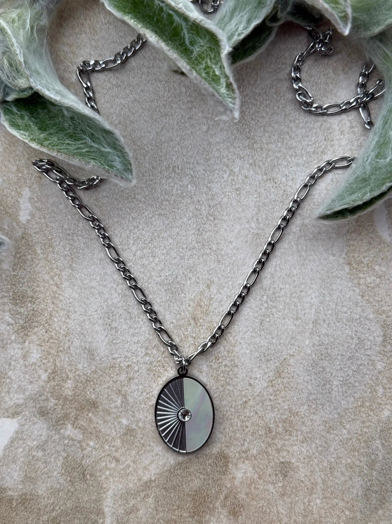 Tahana Jewellery Necklace Pāua Whetū Silver Necklace Pāua Whetū Silver Necklace
