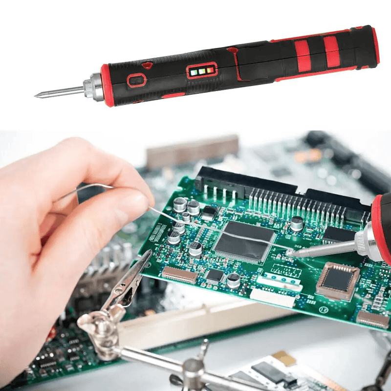 salelink.co.nz Unbranded Cordless Electric Soldering Iron Kit Cordless Electric Soldering Iron Kit | Action Outdoors NZ
