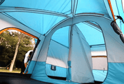 Camping Tent 8-12persons 430x305x203cm Blue – view 3