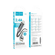 BroDeals USB Charging Cable Fast Charging Nylon Braided Cable with LED Fast Charging Nylon Braided Cable with LED