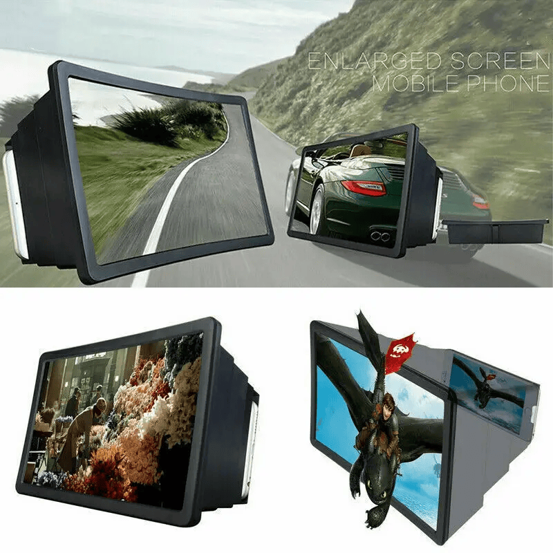 3D Magnifier Retractable Amplifier Mobile Phone Screen HD Magnifier Universal – view 5