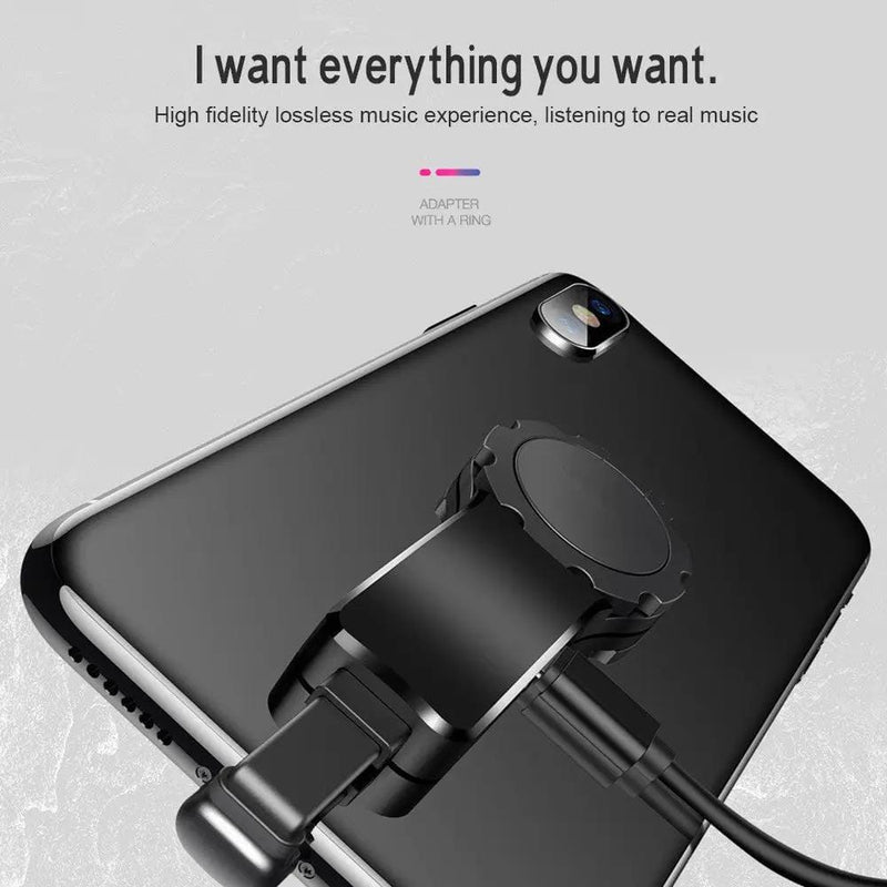 Headphone Adapter Lightning to Audio Jack Charger Extender Earphone Charging Splitter – view 7
