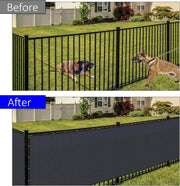 salelink.co.nz Unbranded Privacy Fence Screen Black 1.2Mx7M Privacy Fence Screen Black 1.2Mx7M | Action Outdoors NZ
