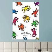 Blank Wall Print Shop Print Material Keith Haring Dance Keith Haring Dance