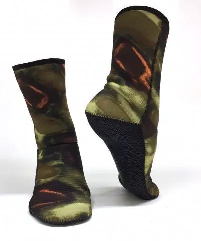 Sea- Harvester Diving Gear FREE DIVING SOCKS CAMO MEDIUM Free Diving Socks Camo Medium Sea Harvester
