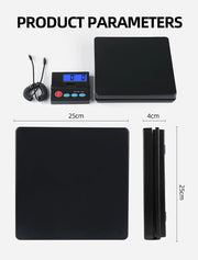 50KG Digital Electric Platform Scale Postal – view 3