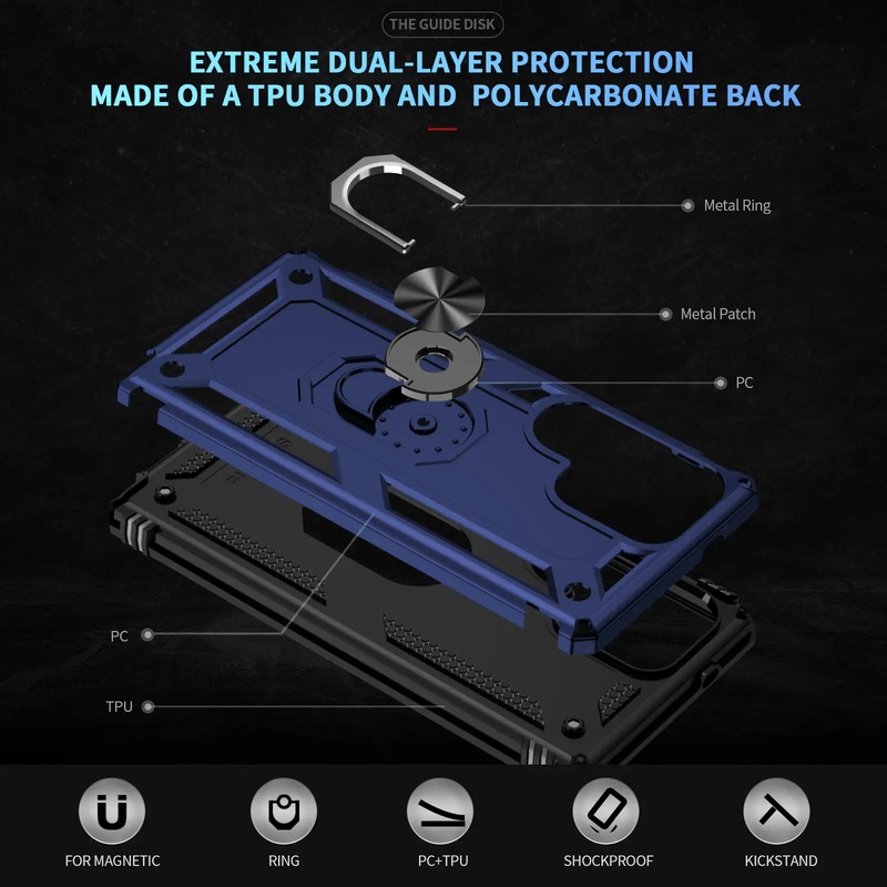 salelink.co.nz Unbranded Samsung S25 Ultra Case - Blue Samsung S25 Ultra Case - Blue | Action Outdoors NZ