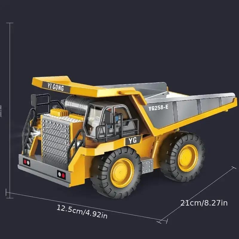 Remote Control Engineering Vehicles Series - 1:24 DUMP TRUCK 9 Channels 2.4G – view 1