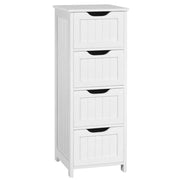 Yaheetech Bathroom Floor Cabinet Wooden Side Storage Organizer Bathroom Floor Cabinet Wooden Side Storage Organizer