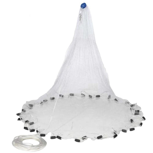 9 FT Cast Net 1/2 inch White American Cast Nets – view 1