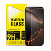 techplus iPhone 14 Pro Max Tempered Glass Screen Protector 9H HD Clear 2 5D Rounded Edge iPhone 14 Pro Max Tempered Glass Screen Protector 9H