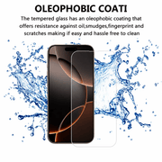 techplus Iphone 14 Pro Clear Tempered Glass Screen Protector 9H HD 2.5D Edge iPhone 14 Pro Tempered Glass Screen Protector 9H HD