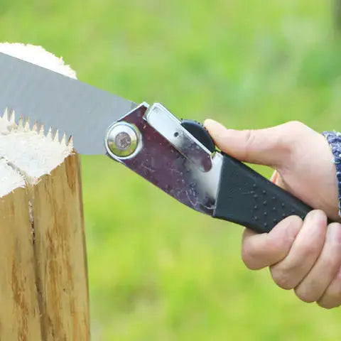 Folding Hand Saw - Portable Garden Pruning Saw for Woodworking & Outdoor Use – view 2