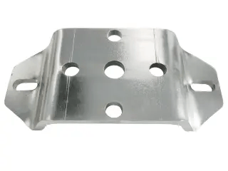Trojan Bolt On Swivel Plate For Jockey Wheel 165 Min 220 Max 8mm Thick 100mm