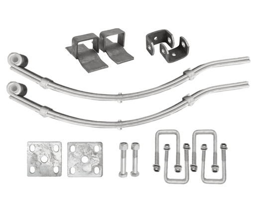 Trojan 500Kg MultiLeaf Spring Kit Short Series Ready to Fit Hardware Included for Light Trailers and Utility – view 2