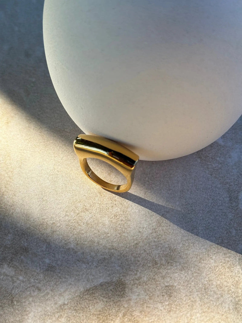 Tahana Jewellery Toki Koura Gold Ring Toki Koura Gold Ring