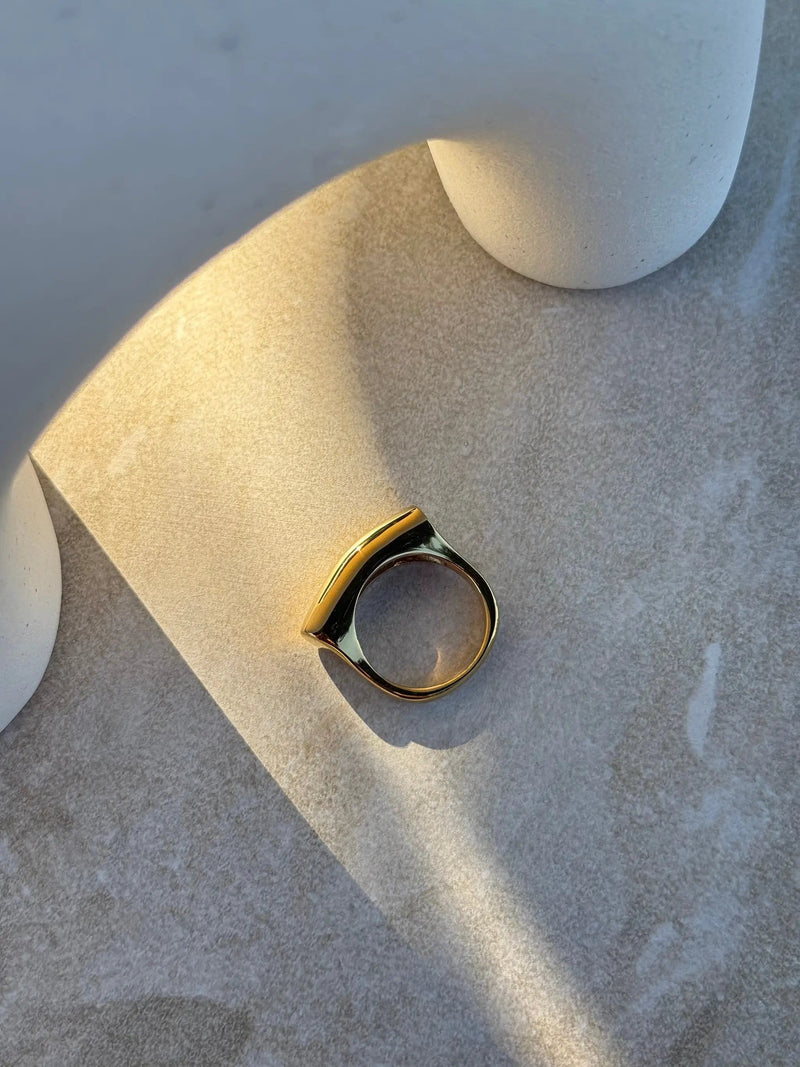 Tahana Jewellery Toki Koura Gold Ring Toki Koura Gold Ring