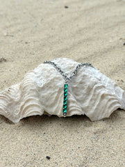 Tahana Jewellery Bundle Set Tāhū Hiriwa Kākāriki Silver Set Tāhū Hiriwa Kākāriki Silver Set