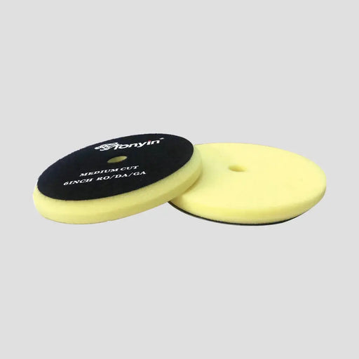 Racing Pro NZ Ltd TONYIN 5 INCH FOAM POLISH PAD (MEDIUM CUT,WITH HOLE) (TP12A) TONYIN 5 INCH FOAM POLISH PAD (MEDIUM CUT,WITH HOLE) (TP12A)