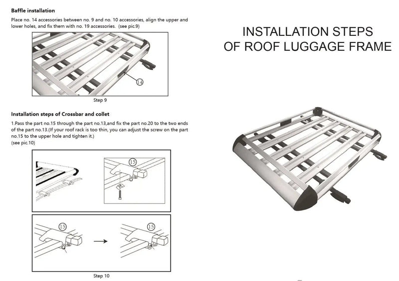 salelink.co.nz Unbranded Car Roof Rack (LM1213 (1)) Car Roof Rack (LM1213 (1)) | Action Outdoors NZ
