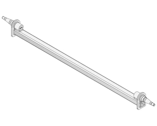 Trojan Drop Beam Axle Non Braked 1750kg Bare Metal For Leaf Spring Trailers Heavy Duty Build – view 1