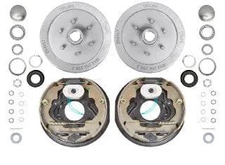1500kg Drum Braked Hub Kit - 10" Electric Drum - 6x5-1/2x1/2