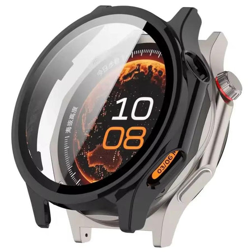 That Watch Shop Watch case Protective Case for OnePlus Watch 4 (Black) OnePlus Watch 4 Protective Case Black TPU Shield