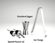salelink.co.nz Unbranded Cocktail Shaker Set 9PCS Cocktail Shaker Set 9PCS | Action Outdoors NZ