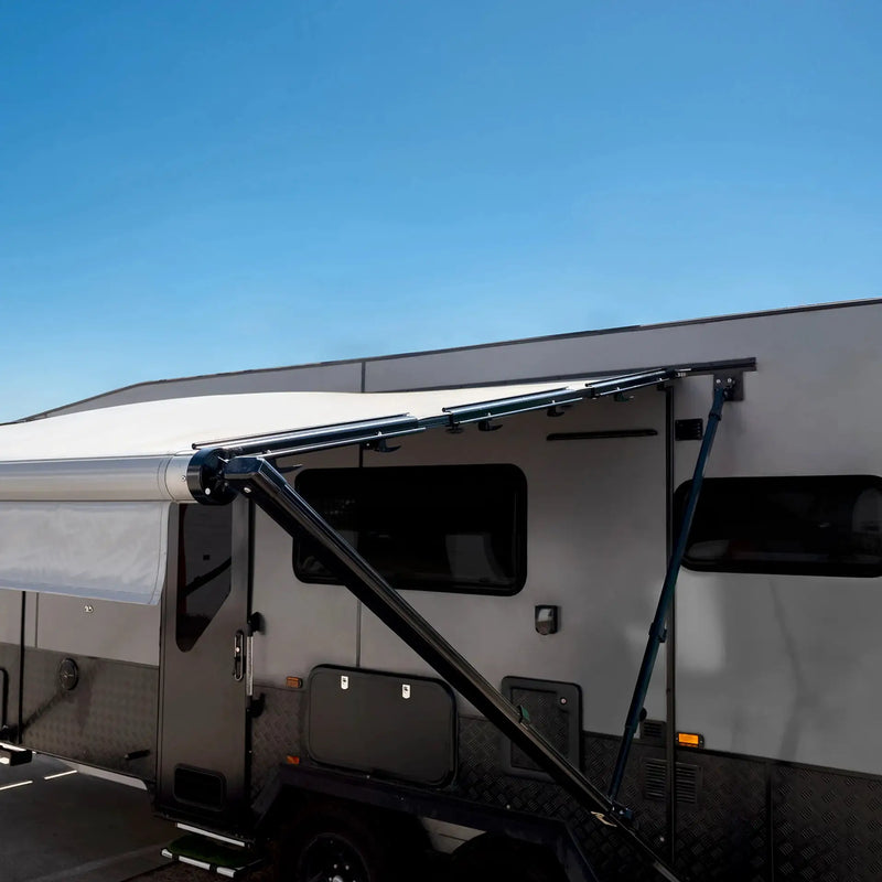 Aussie Traveller Anti Flap Kit Pro Black for RV Awnings – view 1