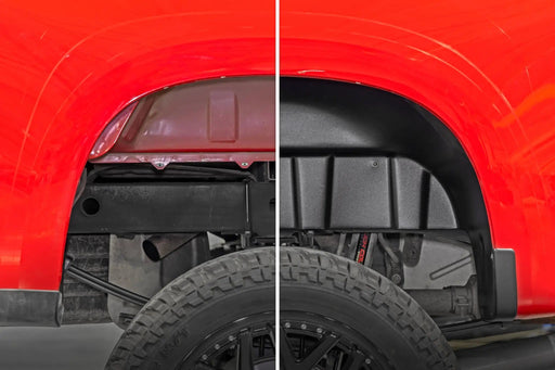 Chevrolet Silverado 1500 Rear Wheel Well Liners 2019 2020 Rough Country – view 2